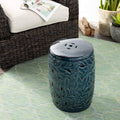 Teal Indoor/Outdoor Garden Stool Q308992