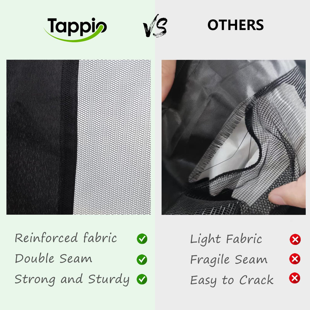 Mosquito Net with Zipper for Camping and Patio Gazebo F985432