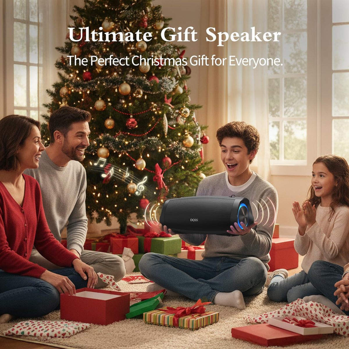 Wireless Bluetooth Speaker, IPX6 Waterproof Y9709